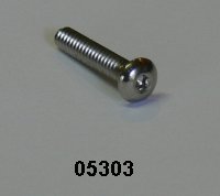 Rickenbacker Bridge Intonation Screw 6 Saddle Bridge 05303