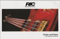 Rickenbacker Owners Manual Guitar and Bass