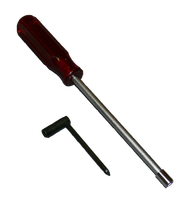 GP140 1/4" Truss Rod Tool and 97002 Nutdriver Style Truss Rod Tool Combo Kit
