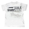 The Beatles Abbey Road Brick Wall White Beatles T Shirt 