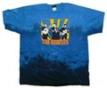 The Beatles Liquid Blue Tie-Dye with Casinos Blue Shirt