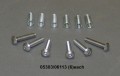 Set of Intonation Screws and Springs for Guitar Bridge (6each) fits most models