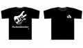 Rickenbacker T shirt Bass Black/White