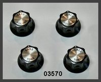 Rickenbacker 4 pc Standard Knob Set 03570